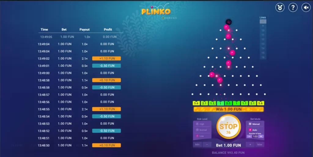 How to Play Plinko 1xBet